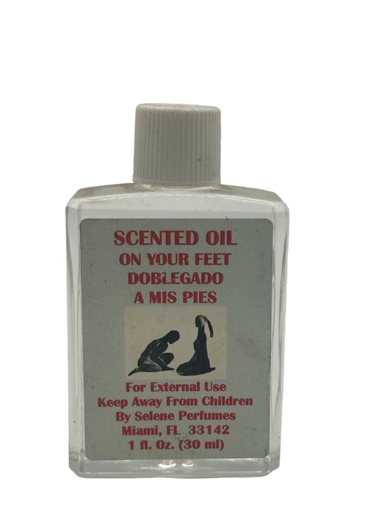 A mis pies oil