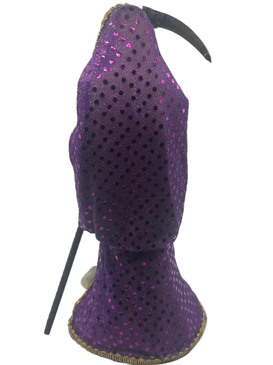 purple Santa Muerte 1ft