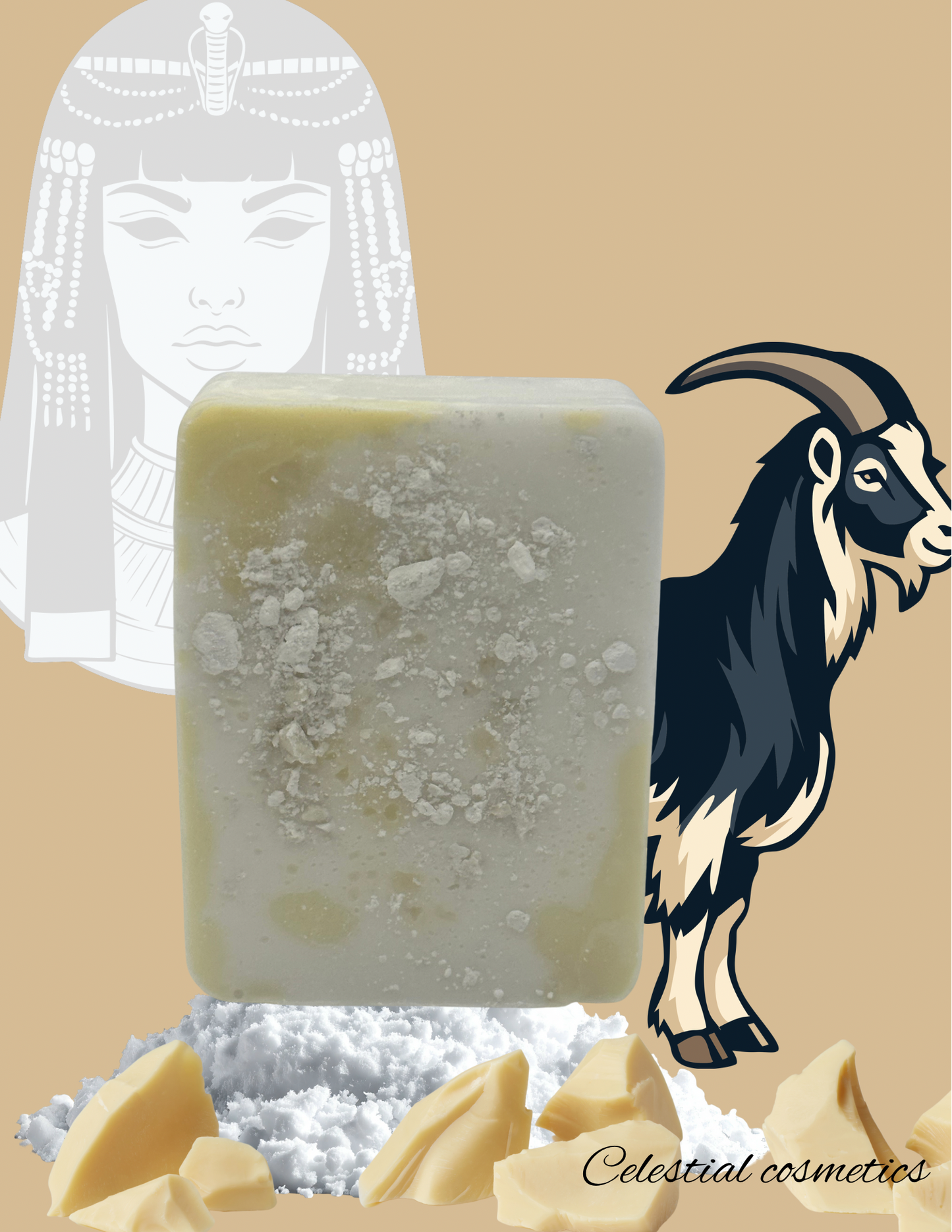Goat milk cascarilla and cocoa butter