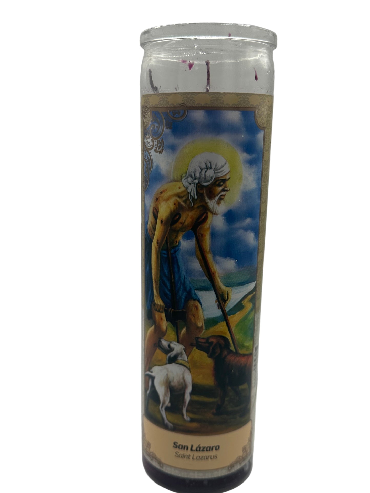 san lazaro candle