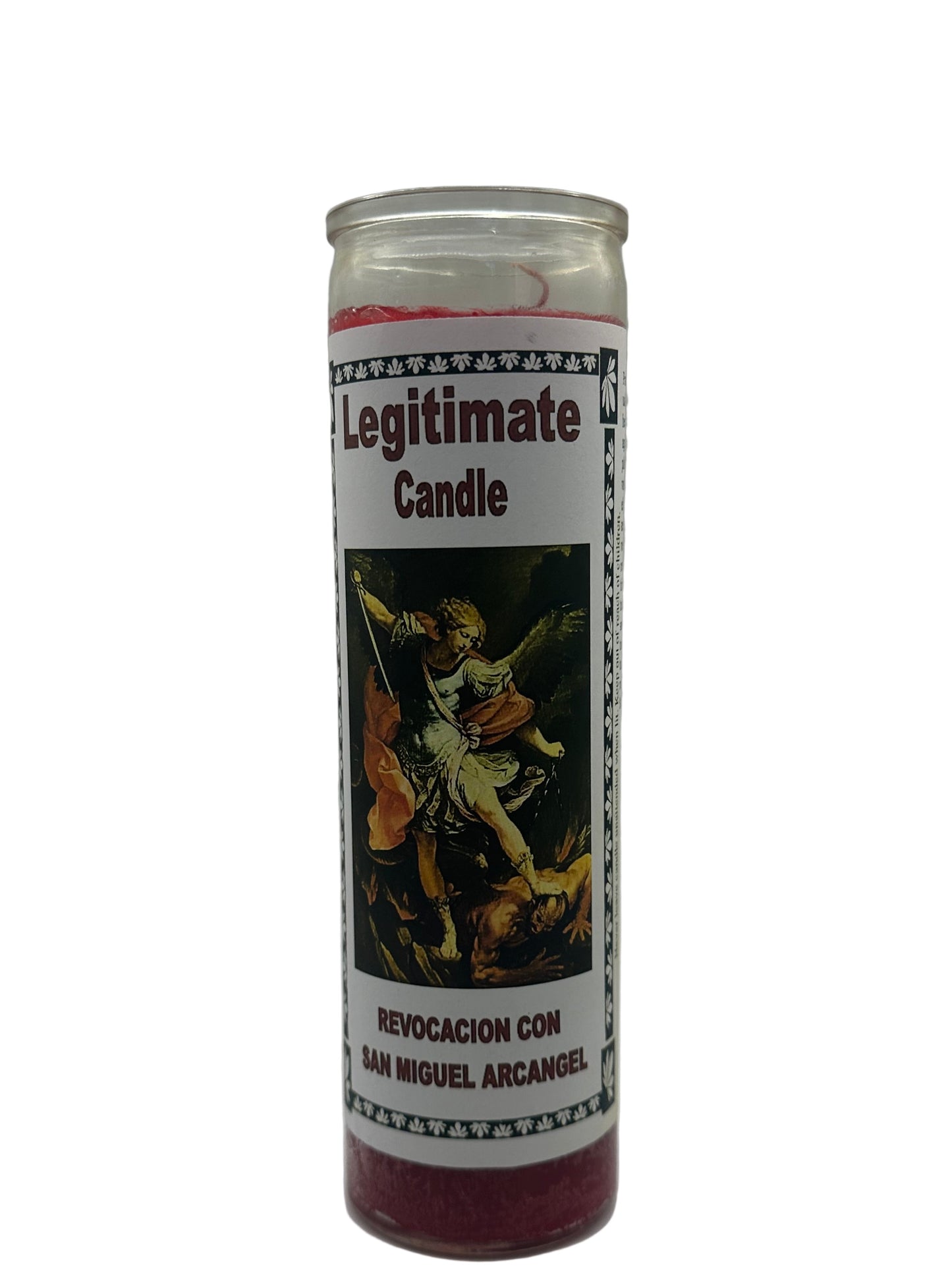 san miguel archangel candle