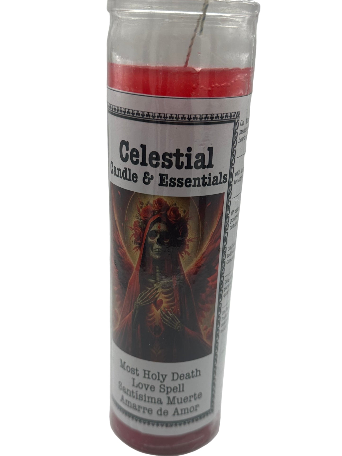 santa muerte love spell candle